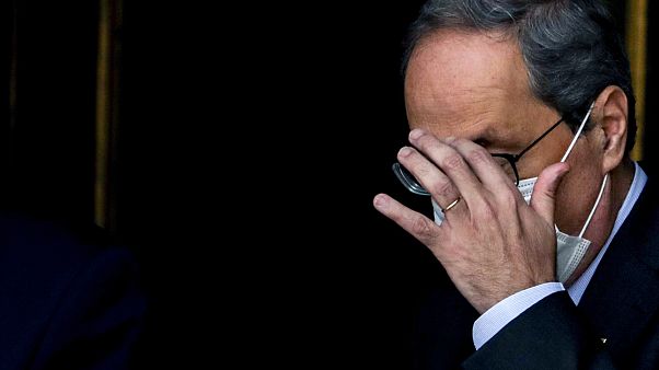Supremo Tribunal espanhol afasta Quim Torra Supremo Tribunal espanhol afasta Quim Torra