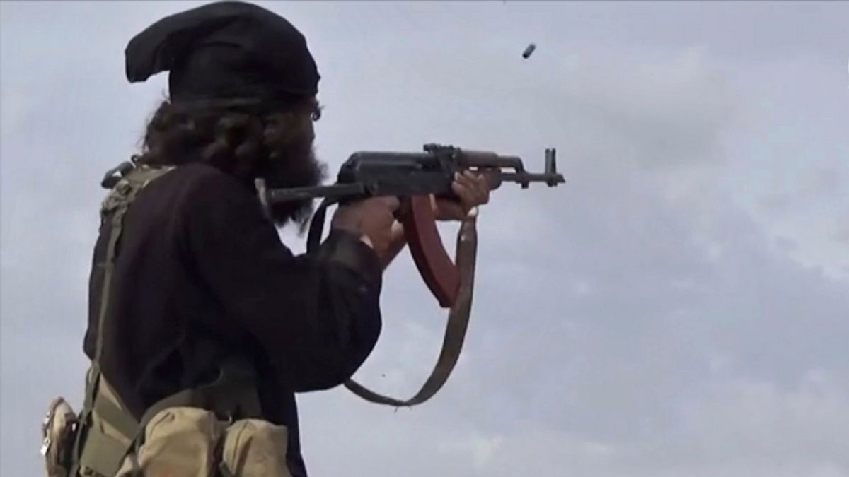 صورة لأحد مقاتلي داعش