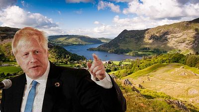 Boris Johnson has pledged to safeguard 30% of British land by 2030. Boris Johnson has pledged to safeguard 30% of British land by 2030.