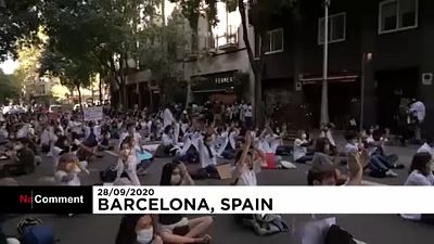 Strike by Catalonia junior doctors enters 2nd week