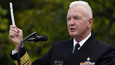 l'Amiral Brett Giroir, secrétaire adjoint à la Santé des Etats-Unis, le 28 septembre 2020 à Washington