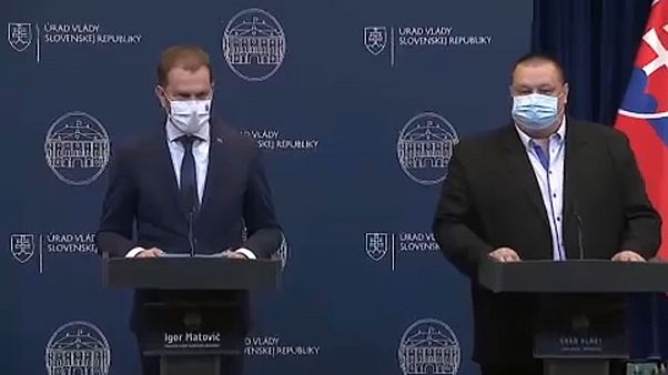 Igor Matovic sajtótájékoztatót tart Igor Matovic sajtótájékoztatót tart