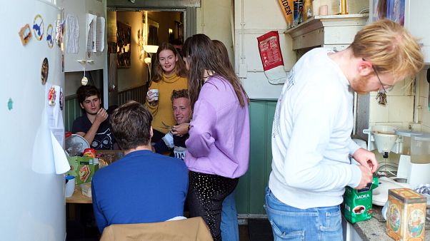 The coronavirus pandemic is hitting students hard in Leiden, the Netherlands' oldest university city. The coronavirus pandemic is hitting students hard in Leiden, the Netherlands' oldest university city.