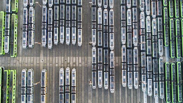 Alemania paralizada por la huelga del Transporte Público Alemania paralizada por la huelga del Transporte Público