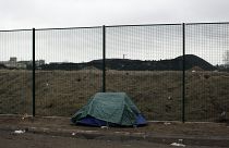 Tente de migrants près de Calais - Photo d'archives