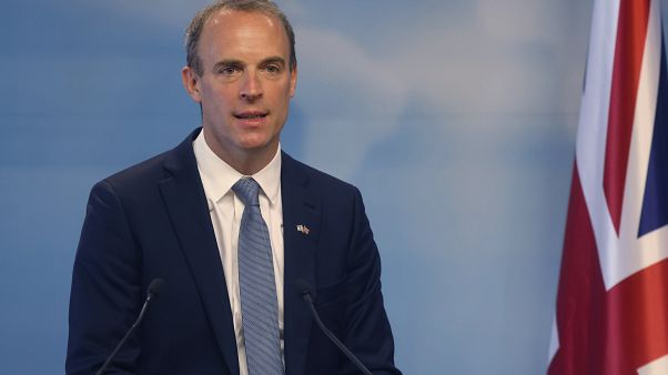 İngiltere Dışişleri Bakanı Dominic Raab İngiltere Dışişleri Bakanı Dominic Raab