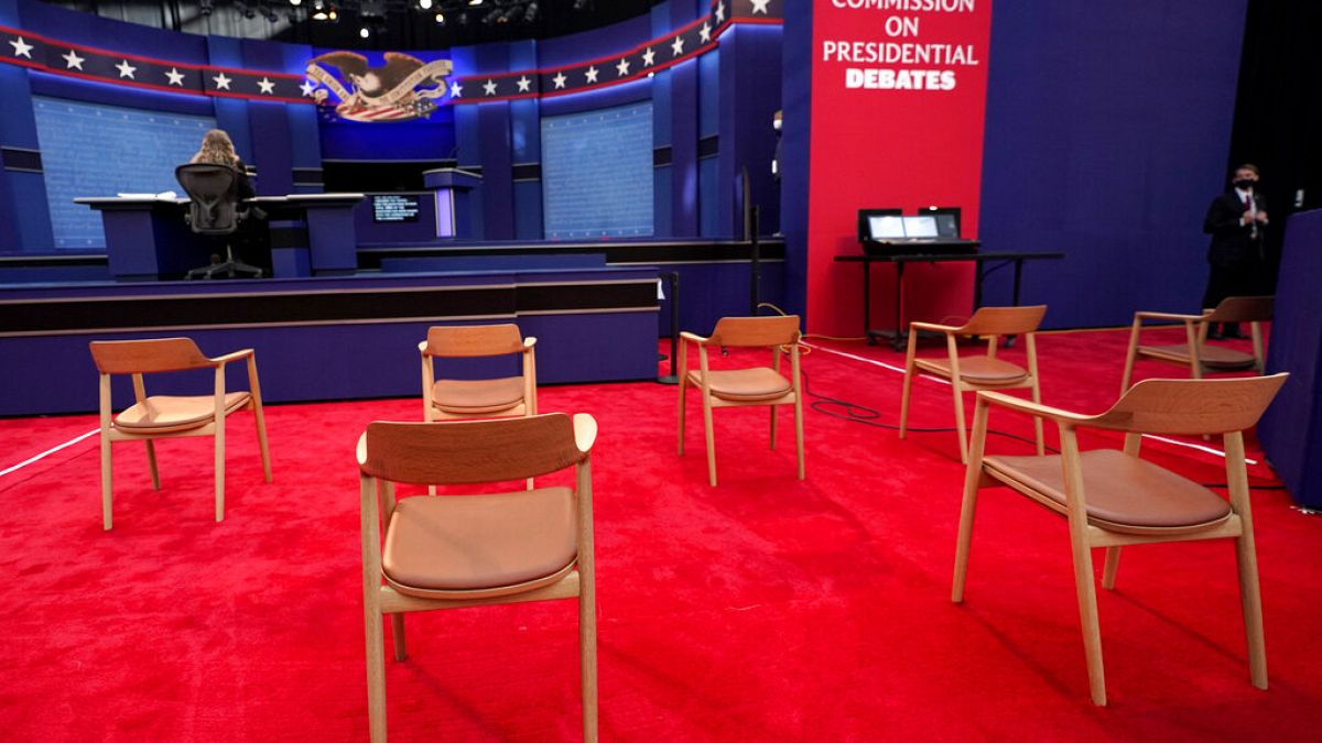 Tuesday's debate takes place in Cleveland, Ohio