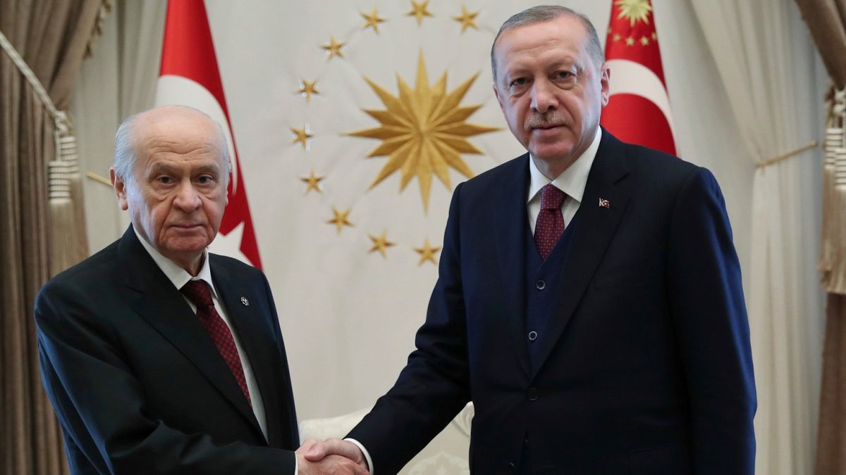 MHP lideri Devlet Bahçeli, Cumhurbaşkanı Erdoğan