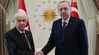 MHP lideri Devlet Bahçeli, Cumhurbaşkanı Erdoğan