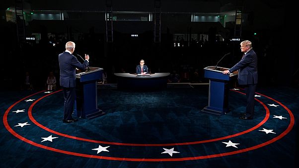 Donald Trump ile Joe Biden canlı yayın tartışması Donald Trump ile Joe Biden canlı yayın tartışması