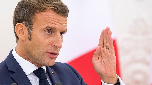 Fransa Cumhurbaşkanı Emmanuel Macron Fransa Cumhurbaşkanı Emmanuel Macron