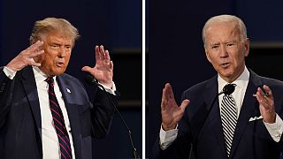 دونالد ترامپ و جو بایدن در نخستین مناظره انتخابات ریاست جمهوری ۲۰۲۰