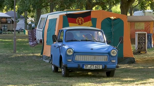 Zeltplatz mit Trabant Zeltplatz mit Trabant