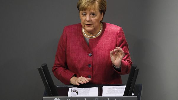 Merkel vai encontrar-se com Tsikhanouskaya Merkel vai encontrar-se com Tsikhanouskaya