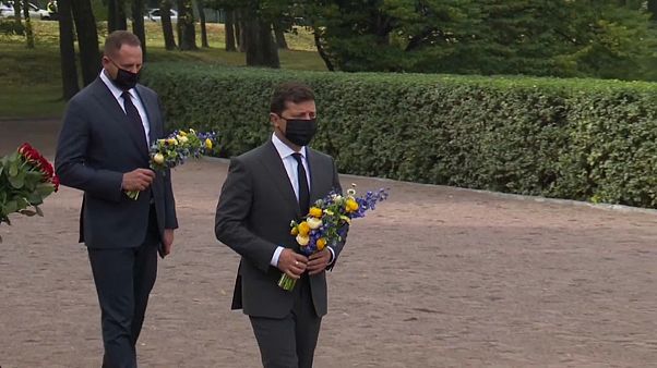 Der ukrainische Präsident Wolodymyr Selenskyj Der ukrainische Präsident Wolodymyr Selenskyj