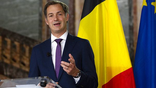 El futuro primer ministro Alexander De Croo presenta el acuerdo de Gobierno El futuro primer ministro Alexander De Croo presenta el acuerdo de Gobierno