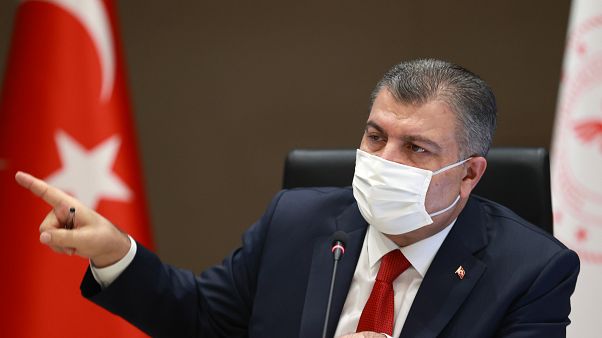 Sağlık Bakanı Fahrettin Koca Sağlık Bakanı Fahrettin Koca