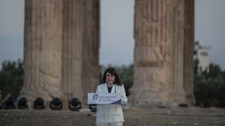 Η Πρόεδρος της Ελληνικής Δημοκρατίας Κατερίνα Σακελλαροπούλου