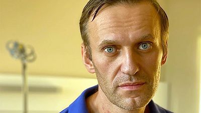 Alexei Navalny à l'hôpital de la Charité de Berlin, le 23 septembre 2020