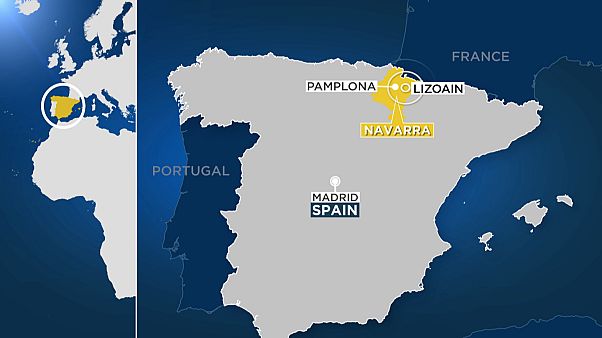 El epicentro del terremoto. El epicentro del terremoto.