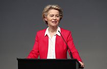 La presidenta de la Comisión Europea, Ursula von der Leyen