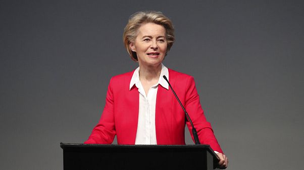 La presidenta de la Comisión Europea, Ursula von der Leyen La presidenta de la Comisión Europea, Ursula von der Leyen