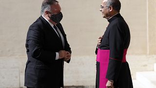 El Vaticano despide "cordialmente" de Pompeo