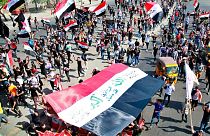 تظاهرات در بغداد و دیگر شهرهای عراق در سالگرد «انقلاب»