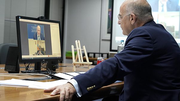 Η τηλεδιάσκεψη του Νίκου Δένδια με τον ομόλογό του της Αρμενίας Η τηλεδιάσκεψη του Νίκου Δένδια με τον ομόλογό του της Αρμενίας