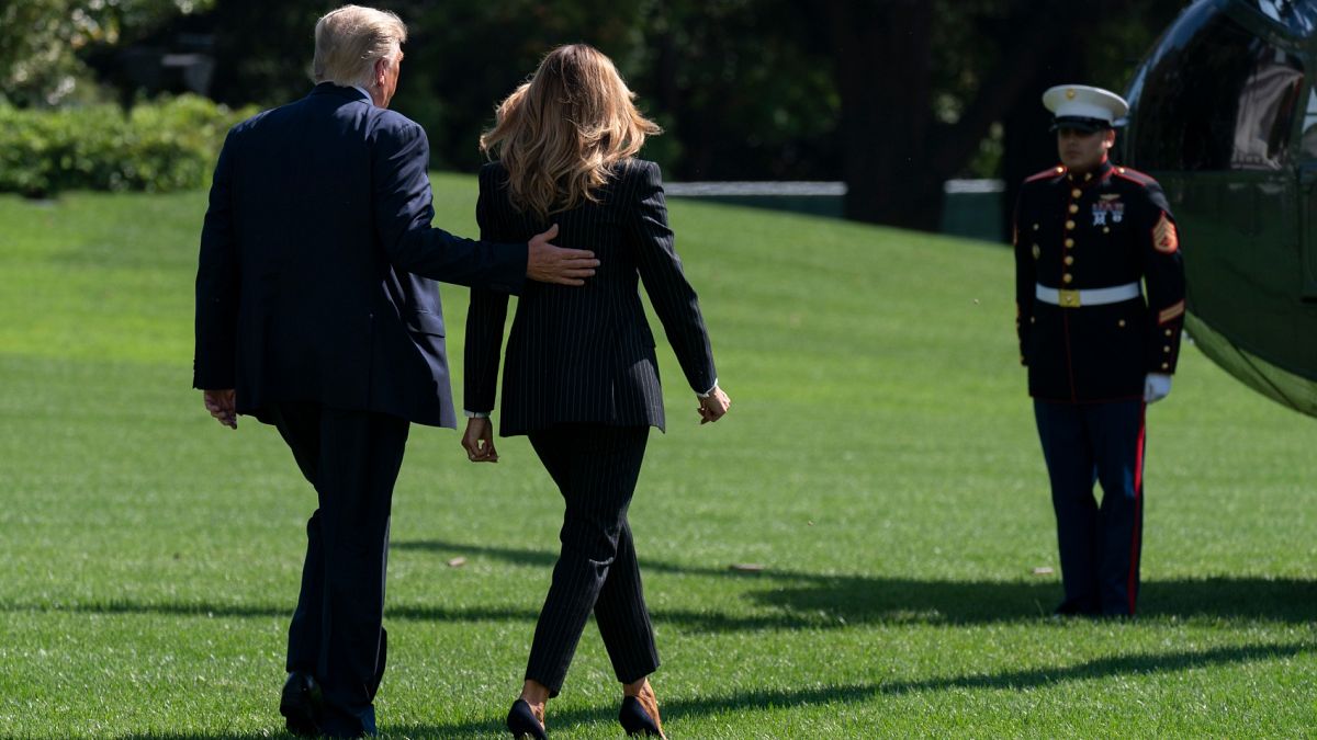 ABD Başkanı Trump ile eşi Melania Trump'ın Covid-19 testi pozitif çıktı