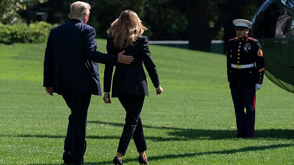 ABD Başkanı Trump ile eşi Melania Trump'ın Covid-19 testi pozitif çıktı ABD Başkanı Trump ile eşi Melania Trump'ın Covid-19 testi pozitif çıktı