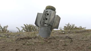 صاروخ لم ينفجر سقط في إقليم ناغورني قره باغ
