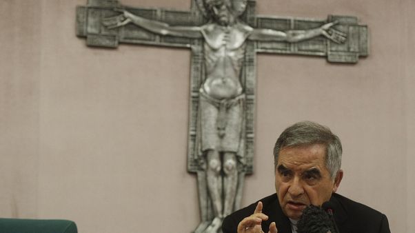 L'ex cardinale Angelo Becciu L'ex cardinale Angelo Becciu