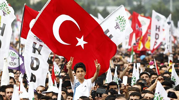 31 Mart 2019 seçimleri öncesi HDP'nin İstanbul'daki seçim mitingi 31 Mart 2019 seçimleri öncesi HDP'nin İstanbul'daki seçim mitingi