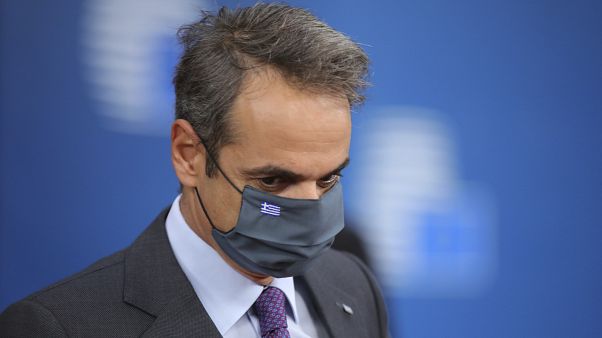Yunanistan Başbakanı Kiryakos Miçotakis Yunanistan Başbakanı Kiryakos Miçotakis