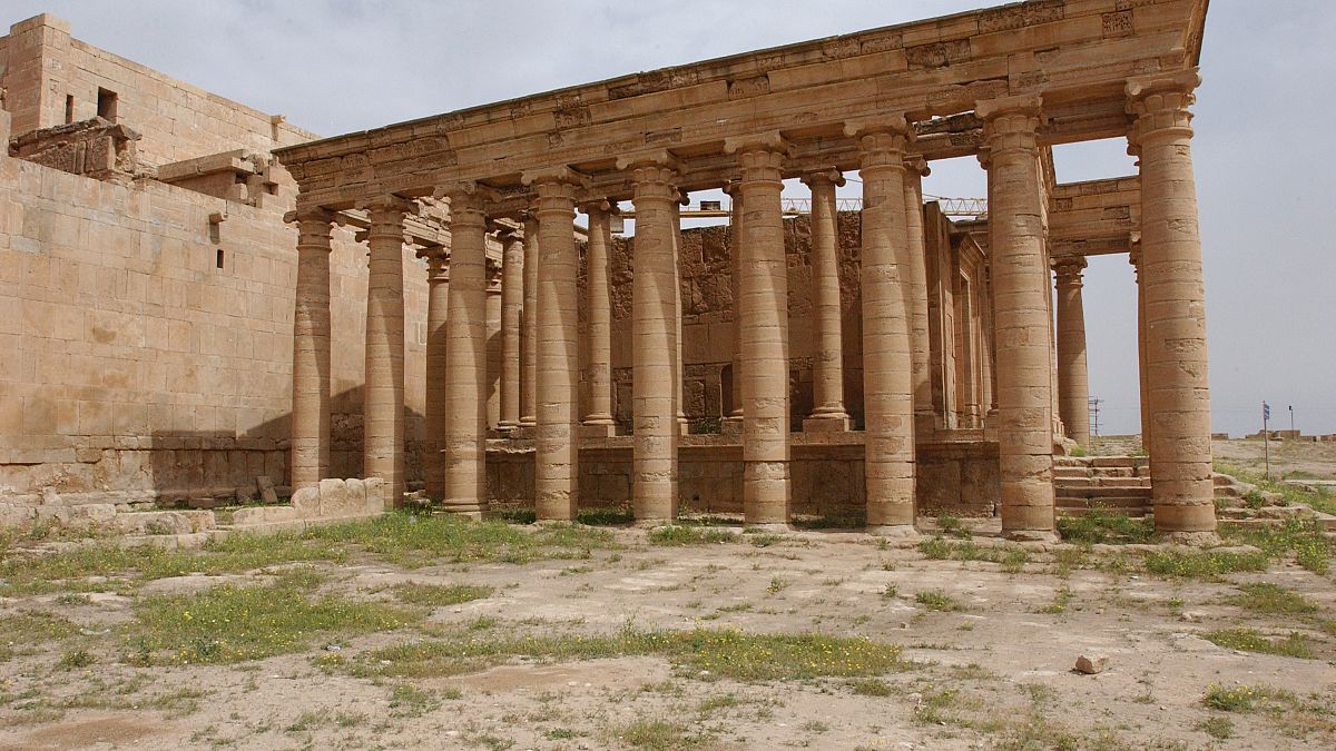 آثار مدينة الحضرة في العراق - ويكيميديا