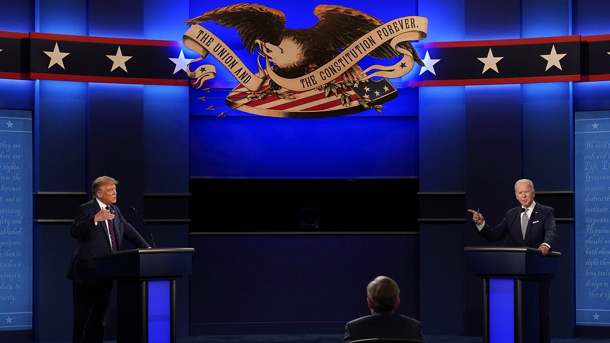 ABD Başkan adayları Donald Trump ve Joe Biden'in karşı karşıya canlı yayın tartışmasıyla ilişkili 11 Covid-19 vakasına rastlandı.