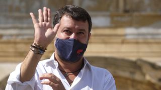 Giuseppe Conte em tribunal para responder em caso de Matteo Salvini