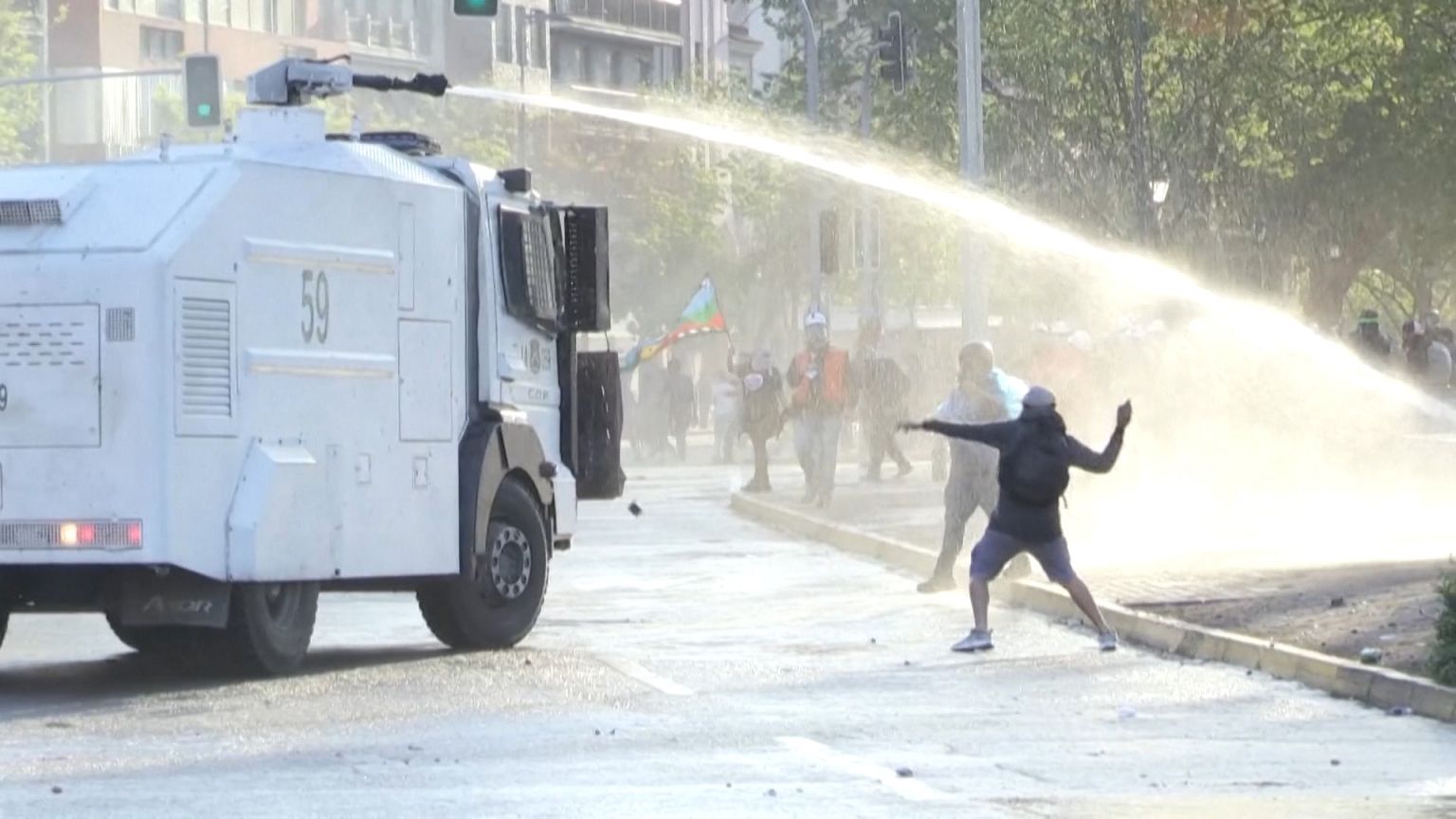 Διαδηλώσεις στη Χιλή 