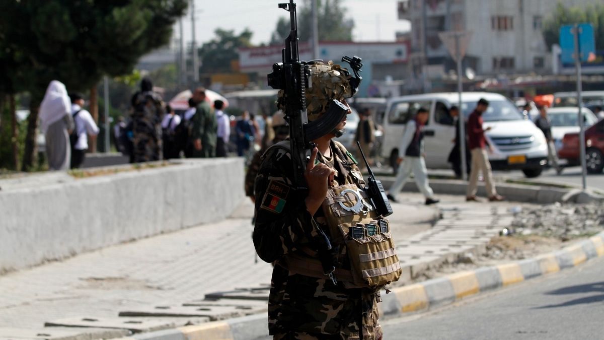 افغانستان (عکس تزئینی از یک نیروی امنیتی)