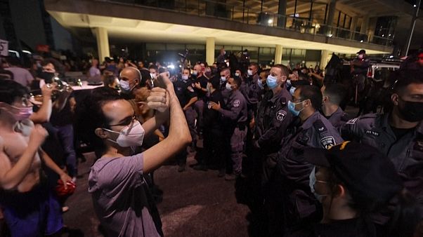 Proteste gegen Netanjahu Proteste gegen Netanjahu