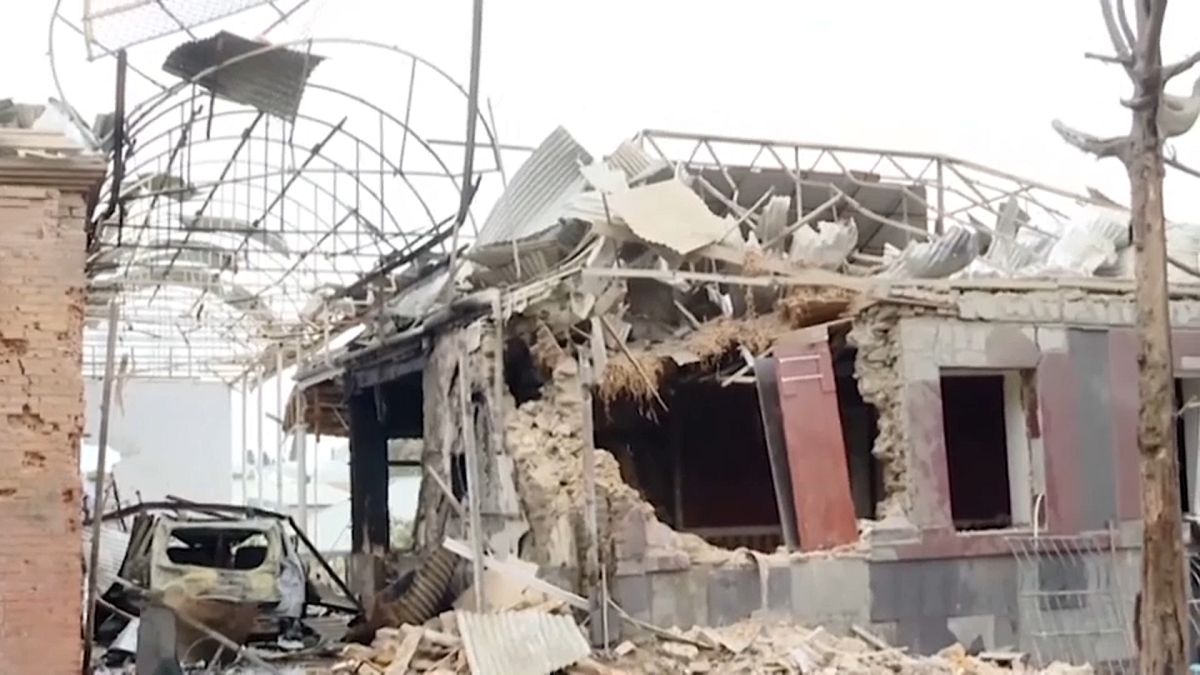 Bombardeos en Ganja, Azerbaiyán