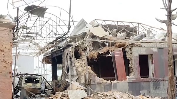 Bombardeos en Ganja, Azerbaiyán Bombardeos en Ganja, Azerbaiyán
