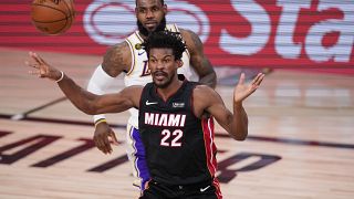 Jimmy Butler Brings the Miami Heat to Lakers Game