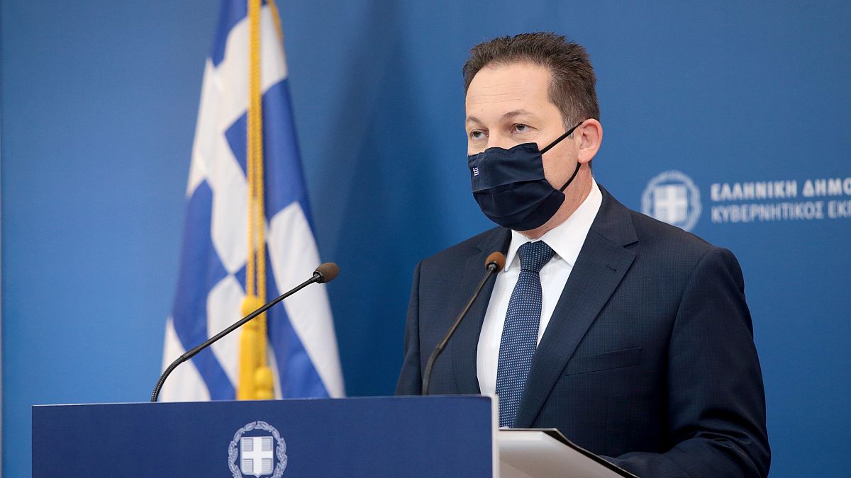 Ο κυβερνητικός εκπρόσωπος της Ελλάδας, Στέλιος Πέτσας