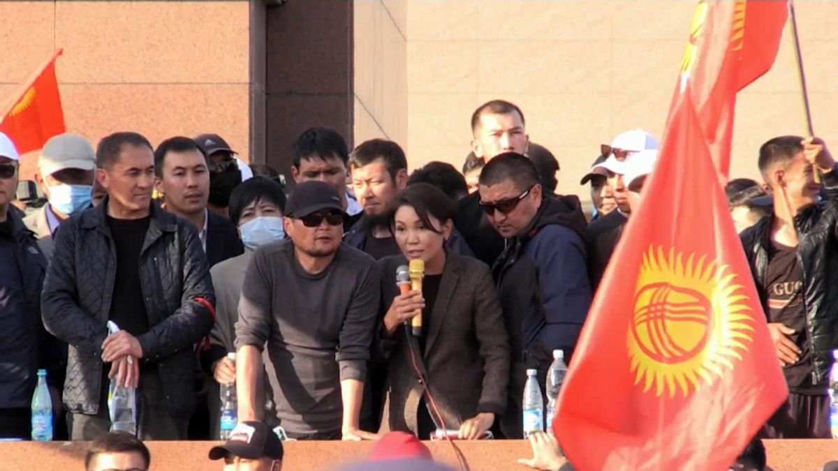 Protestos no Quirguistão