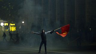 تظاهرات در قرقیزستان