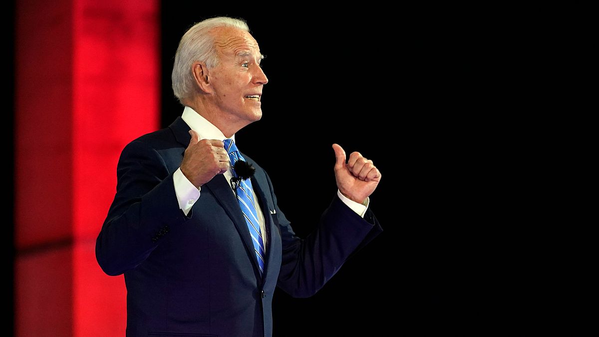 Le démocrate Joe Biden s'exprimant en meeting électoral à Miami en Floride, 5 octobre 2020