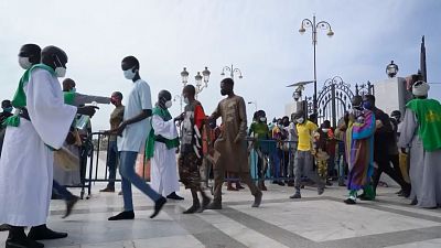 ویدئو؛ مراسم مگال در سنگال برای گرامیداشت یاد رهبر طریقه صوفیه مریدیه