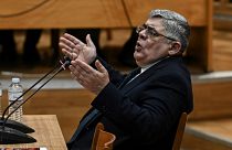 Former MP and leader of Golden Dawn party, Nikolaos Michaloliakos
